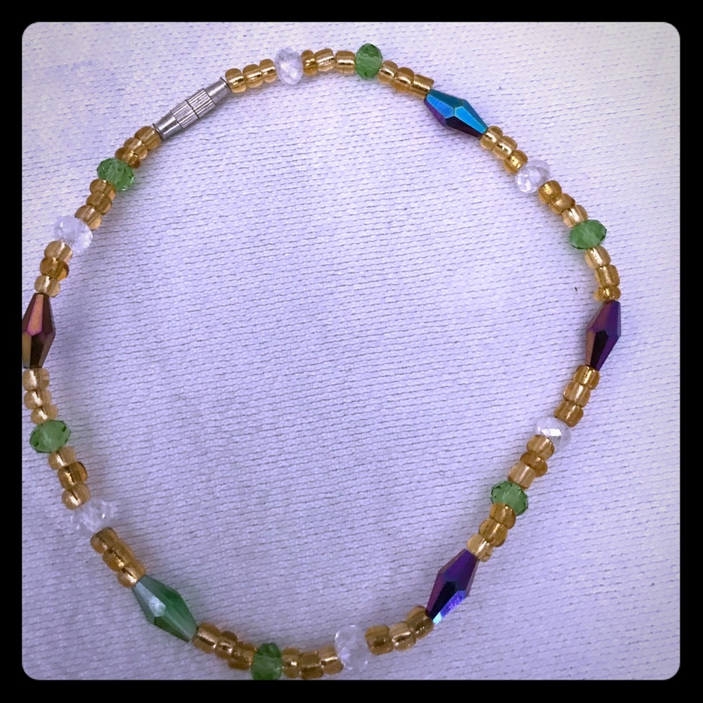 Ankle bracelet hand crafted in Ghana